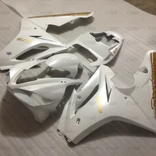 Для Triumph 675 2009-2012 Кузов для Triumph 675 2009 мотоцикл обтекатель для Triumph 675 2012 Белый золотистый обтекатель