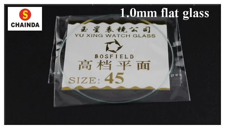 Tamanho de 1645mm Frete Grátis Espessura 1.0 Milímetros Flat Round Vidro Mineral Assista Cristal 118 Pcs