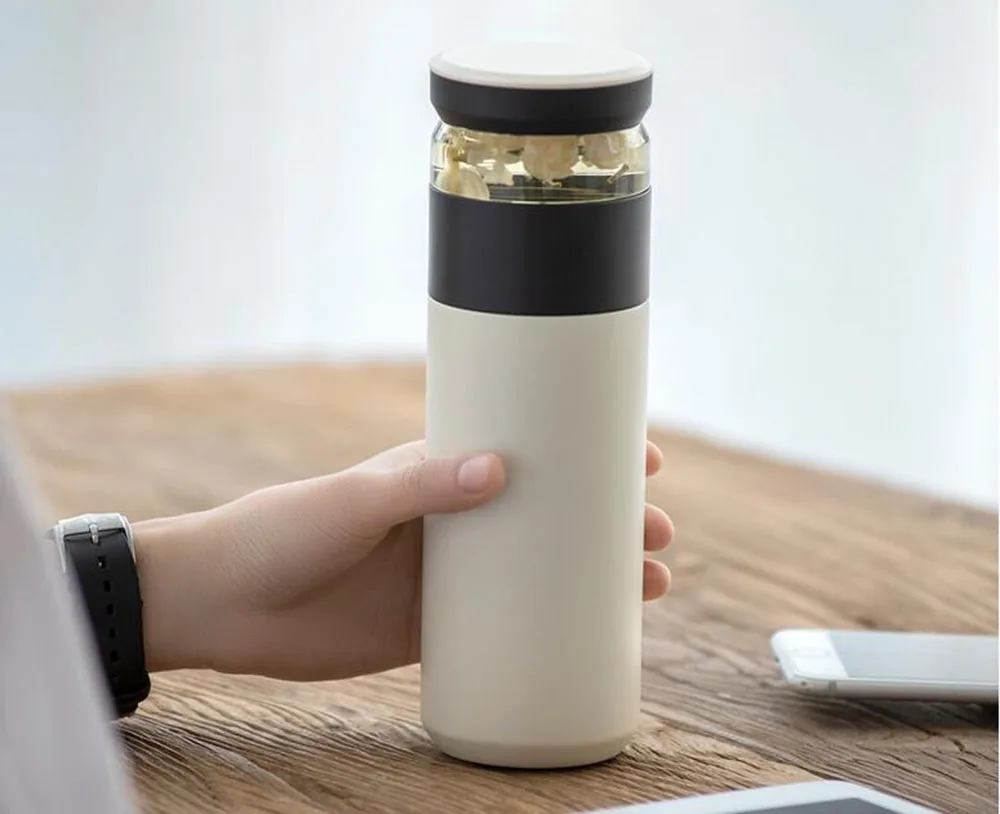 2019 Xiaomi Fun Home 520ML Thermos Water Bottle Double Wall Stainless Steel 316 Vacuum Flasks Thermos Bottle Tea Infuser (16)