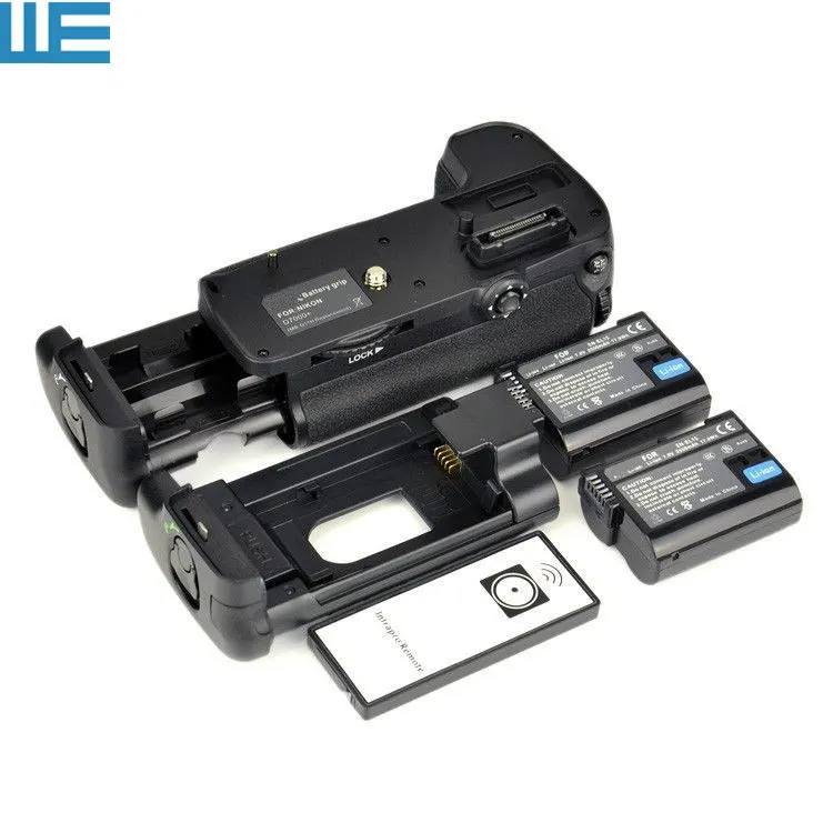 

MB-D11 Battery Grip + IR Remote Control + 2PCS EN-EL15 Batteries for Nikon D7000.