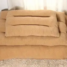 Моющийся коврик для собак, съемный чехол плюшевые подушки для домашних животных