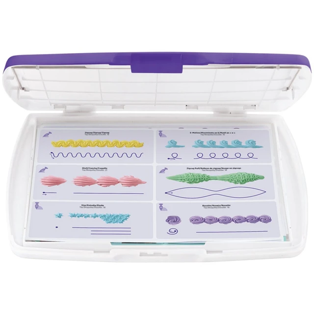 Wilton Deluxe Practice Board Set, Wilton Cake tool Decorating Tip Poster  Icing Tip Chart Cake Decorating Guiding Book Supplies|Baking \u0026 Pastry  Tools| - AliExpress