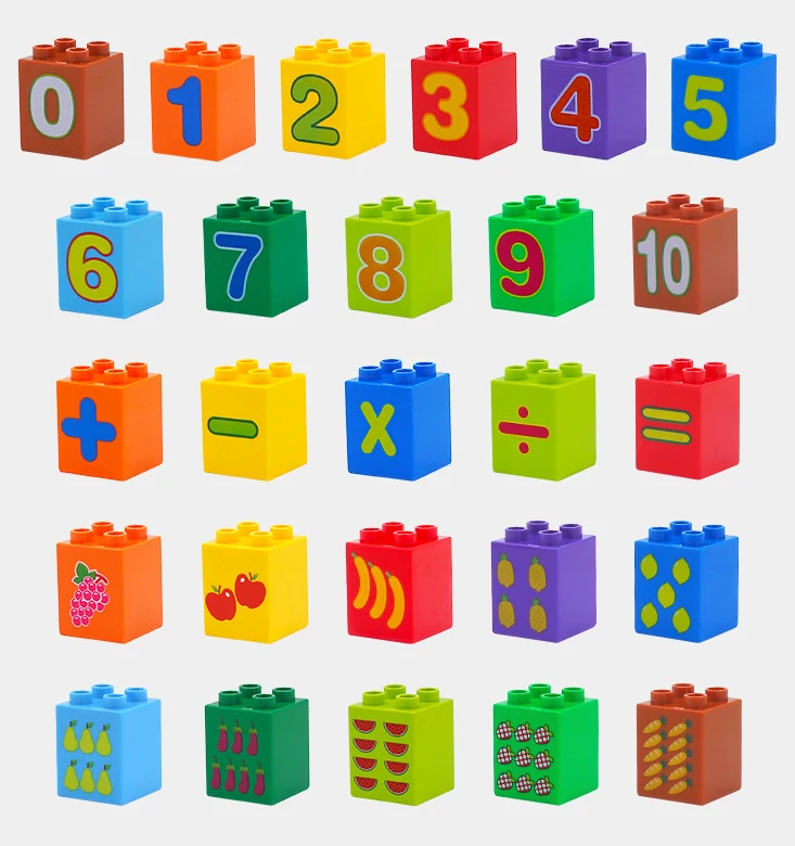duplo number blocks