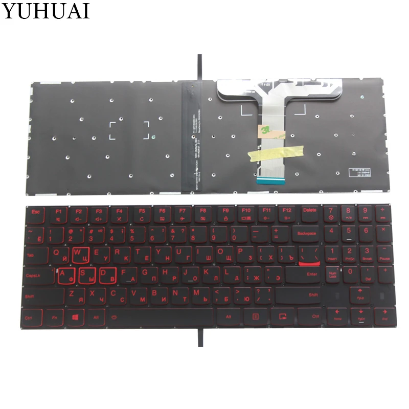 New Russian keyboard for Lenovo Legion Y520 Y520-15IKB R720 Y720 Y720-15IKB RU laptop Keyboard Backlit No Frame New Russian keyboard for Lenovo Legion Y520 Y520-15IKB R720 Y720 Y720-15IKB RU laptop Keyboard Backlit No Frame