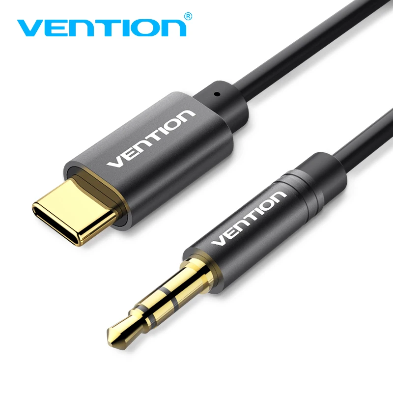 Аудиокабель Vention с разъемами USB Type C и 3 5 мм|audio cable|3.5mm aux3.5 jack audio cable |