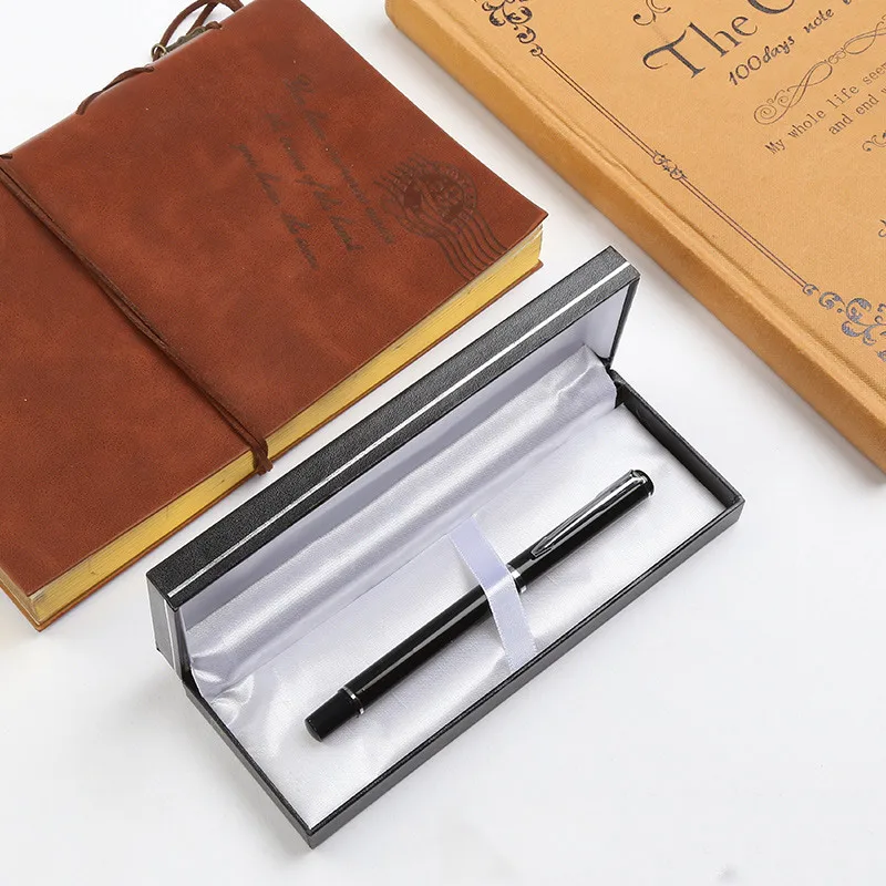 DELVTCH 0,5 мм гелевая ручка многоразового использования, металлические Подпись офисная деловая ручка школьников письма канцелярские черные