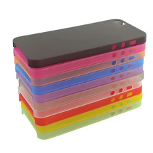 Для Iphone 7 чехол ультра тонкий чехол для телефона s для Apple iPhone 7 7 Plus 6 6S Plus 5 5S SE 5C 4 4S чехол матовый чехол пластиковый чехол