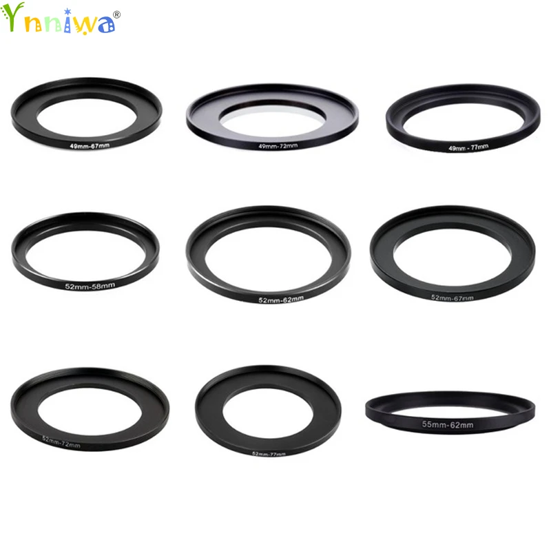 ND UV CPL Filter 10pcs 46-49 49-52 52-55 55-58 58-62 62-67 67-72 72-77 77-82 mm Metal Step Up Rings Lens Adapter Filter Set 52-55 ND UV CPL Filter 10pcs 46-49 49-52 52-55 55-58 58-62 62-67 67-72 72-77 77-82 mm Metal Step Up Rings Lens Adapter Filter Set 52-55