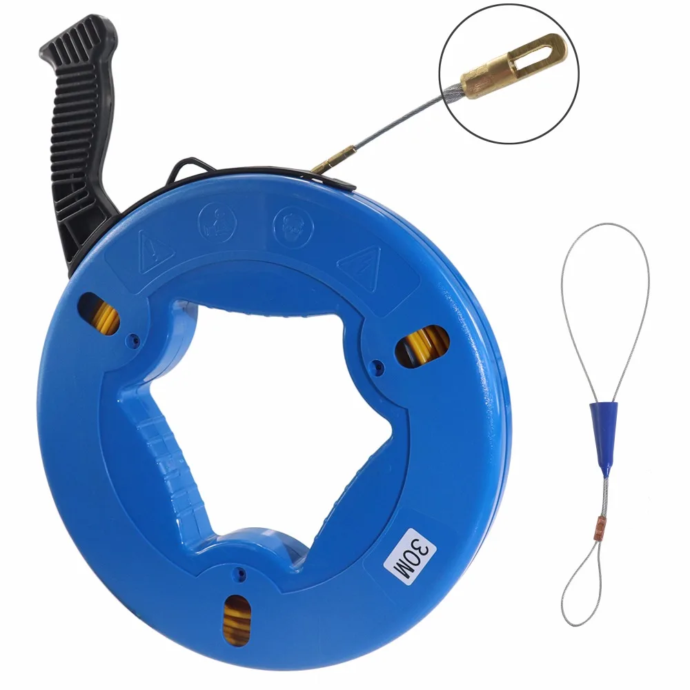 Fiberglass Wire Cable Fish Tape Fiberglass Wall line Reel Fishtape