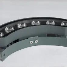 Горячая Распродажа светодиодный светильник s Гофрированная плитка лампа 6 Вт полумесяц светильник s Открытый водонепроницаемый светильник павильон плитка