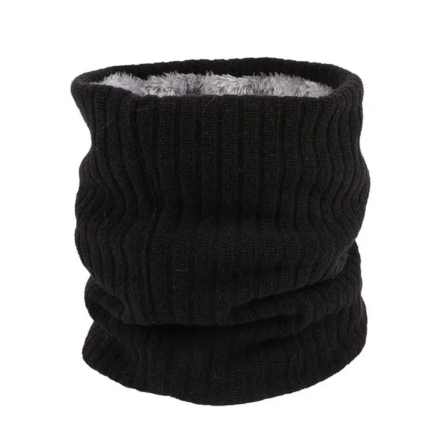 New Women Men Fleece Neck Warmer Thermal Snood Hat Ski Wear Scarf