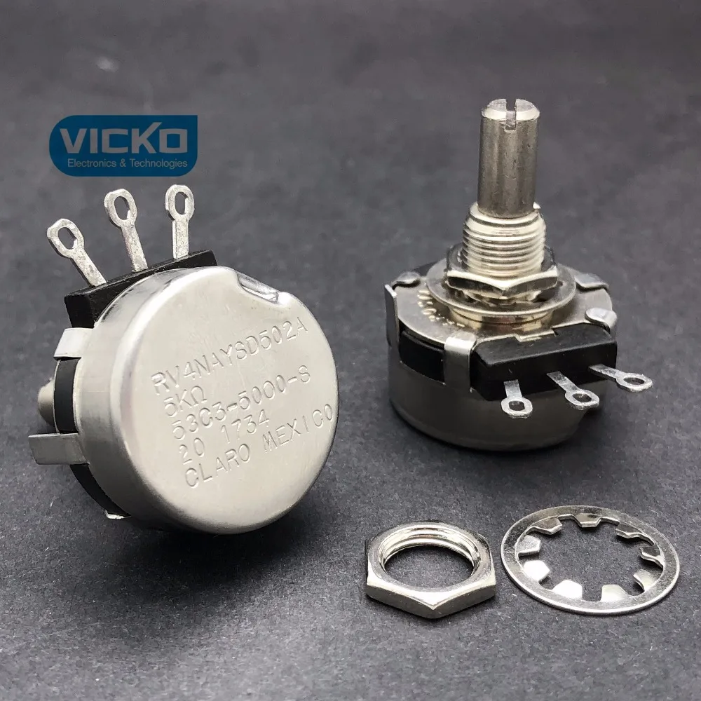 RV4NAYSD502A 5K RV4NAYSD 502A potentiometer import from CLARO STAT ...