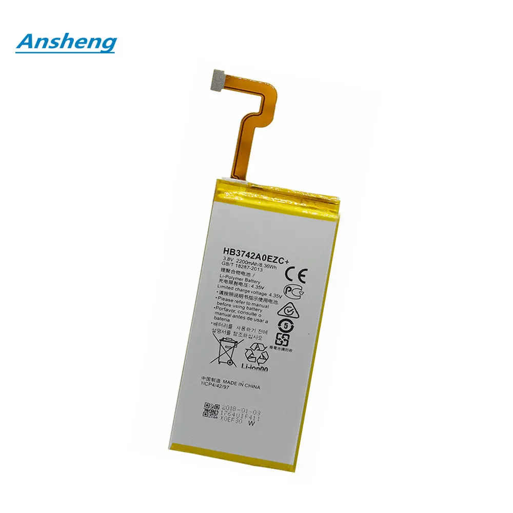 

Ansheng 2200mAh battery for Huawei GR3 TAG-L01 TAG-L03 TAG-L13 TAG-L21 L22 TGA-L23 mobile phone