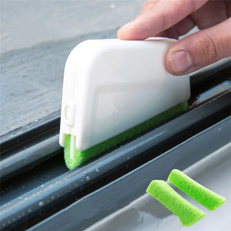 

1 Set Window Groove Cleaning Brush Bathroom Kitchen Floor Gap Household Cleaning Tool Device High Quality