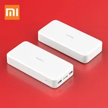 Original Xiaomi Redmi Power Bank 20000mAh 2C Portable Charger Support QC3.0 Dual USB Mi External xiaomi 9 Battery Bank Phones