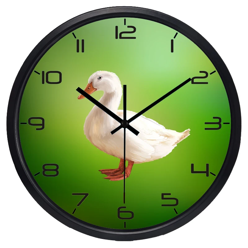 Realistic Ducks Fun Wall Clock 2018 New Wall Clock Watch Clocksin Wall