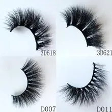 UPS 300 пара сексуальная ручной работы 3D норки Красота Толстые Длинные Накладные ресницы норки Поддельные ресницы ресниц высокое качество