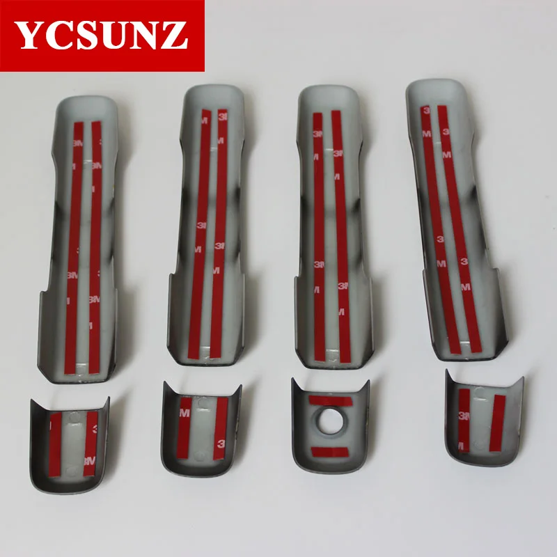 ABS автомобильный Стайлинг для Isuzu d-max аксессуары из углеродного волокна дверная ручка Накладка для Isuzu d-max 2012- Ycsunz