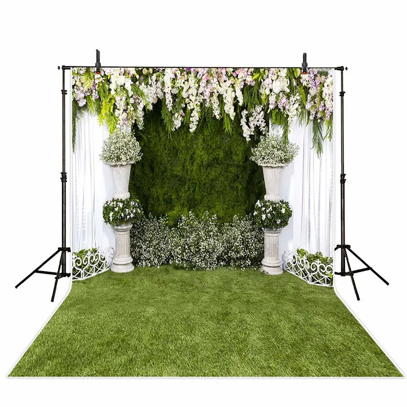 Allenjoy-vinyl-photographic-background-White-grass-flowers-to-celebrate-the-wedding-backdrop-photocall-professional-customize_