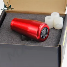 Universal Aluminum Car Gear Shift Knob Manual /Auto Gear Shift Gear Knobs red universal car aluminum alloy shift gear knob silvery grey