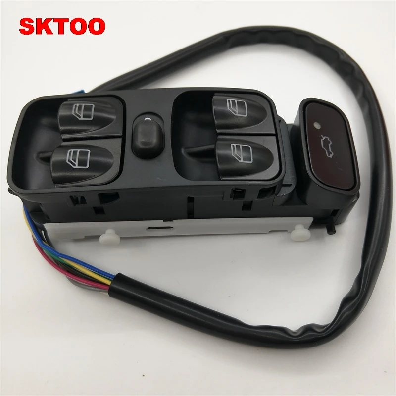 Главный переключатель стеклоподъемника SKTOO для Mercedes C Class W203 C180 C200 C220 2038210679 A2038210679