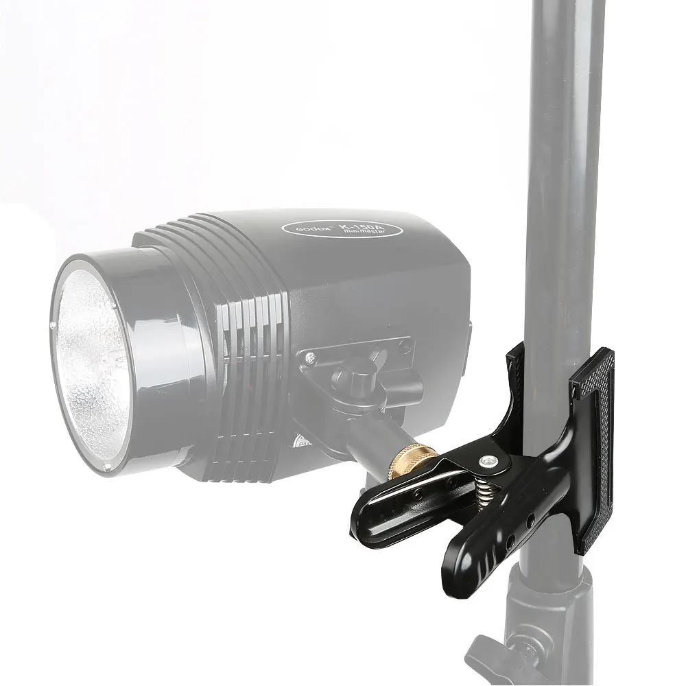 Strong Clamp with Screw For Speedlite and studio flash (12)