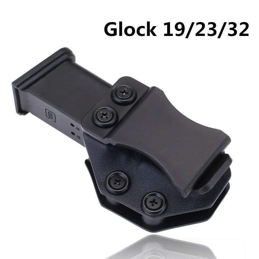 Iwb Magazine Kydex Holster Mag Carrier holder для Glock 17 19 22 23 26 27 31 32 43 внутри пояс скрытый для переноски