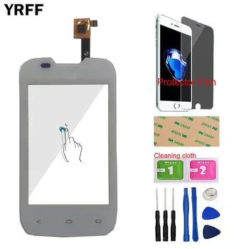 

Touch Screen Screen For Fly IQ431 Touch Screen Digitizer Touch Panel Glass Lens Sensor 3.5'' Mobile Phone Tools + Protector Film