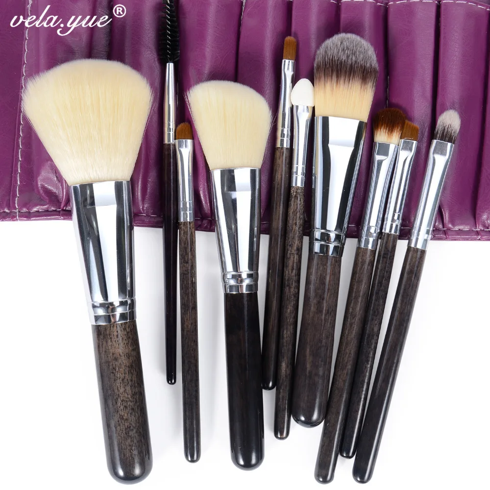 

Professional Makeup Brush Set with Case Soft Powder Foundation Blusher Eyeshadow Brow Liner Gloss Beauty Brushes Tools Kit