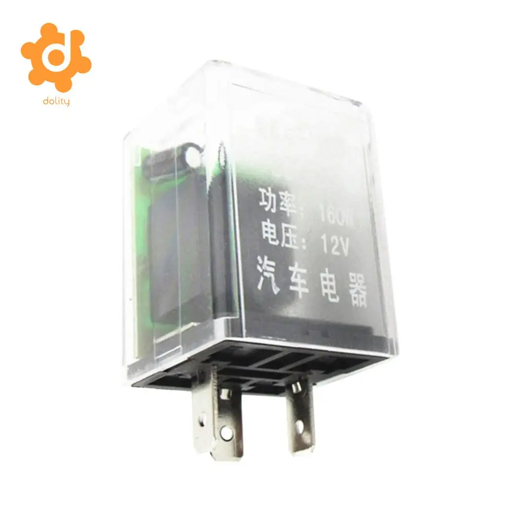 Baoblaze Car 12V 160W 3Pin Turn Signal Blink Light Indicator Electronic Flasher Relay