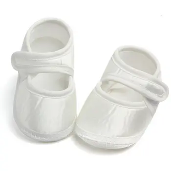 

Fashion White cotton Shoes Infant Baby Shoes Soft Sole Sneaker Crib Shoes Size For 0-6 months First Walkers