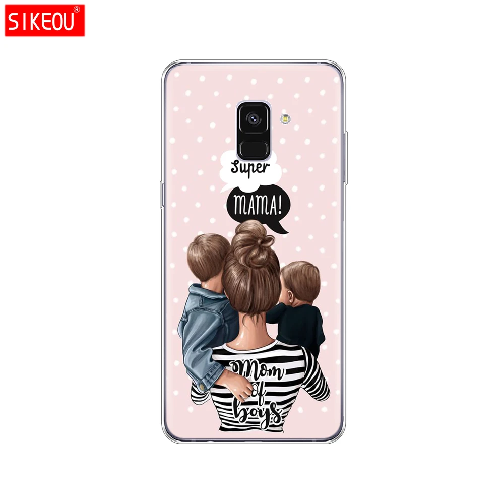 Силиконовый чехол для Samsung Galaxy A8 A6 + плюс 2018 A3 A310 A5 A510 A7 2015 2016 2017 coque fundas мам и детей