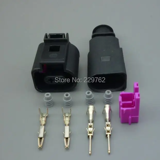 Shhworldsea 1szt 2Pin 1.5mm 1J 0973802 1J 0973702 Wtyczka