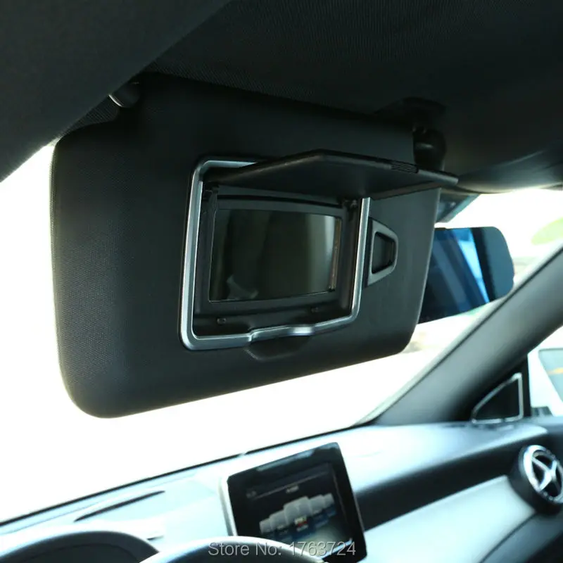 car make up mirror for Mercedes Benz A B C E CLA GLA Class (5)