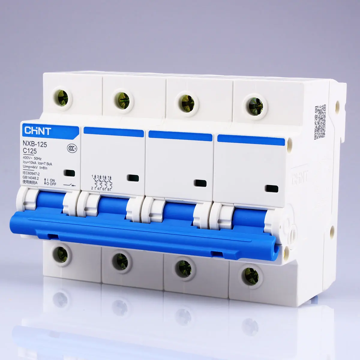 CHNT CHINT NXB-125 4P 63A 80A 100A 125A 230 В миниатюрный выключатель MCB DZ47