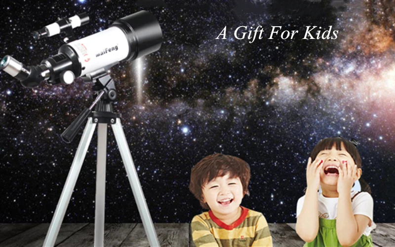 Профессиональный астрономический телескоп, мощный космический Монокуляр с бесплатным штативом, телескоп для наблюдения за луной, астрономический