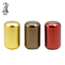 SY алюминиевый сплав травы/табак Коробка контейнер хранение банка портсигар контейнер для таблеток закупориваемая банка