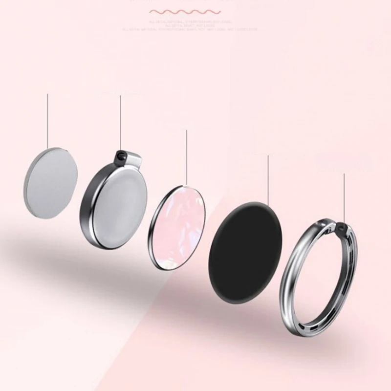 Magnetic Phone Holder For Xiaomi Pocophone F1 Huawei Car holder Mount Magnet Cell Phone Ring Stand Holder for iPhone 7 6 Samsung