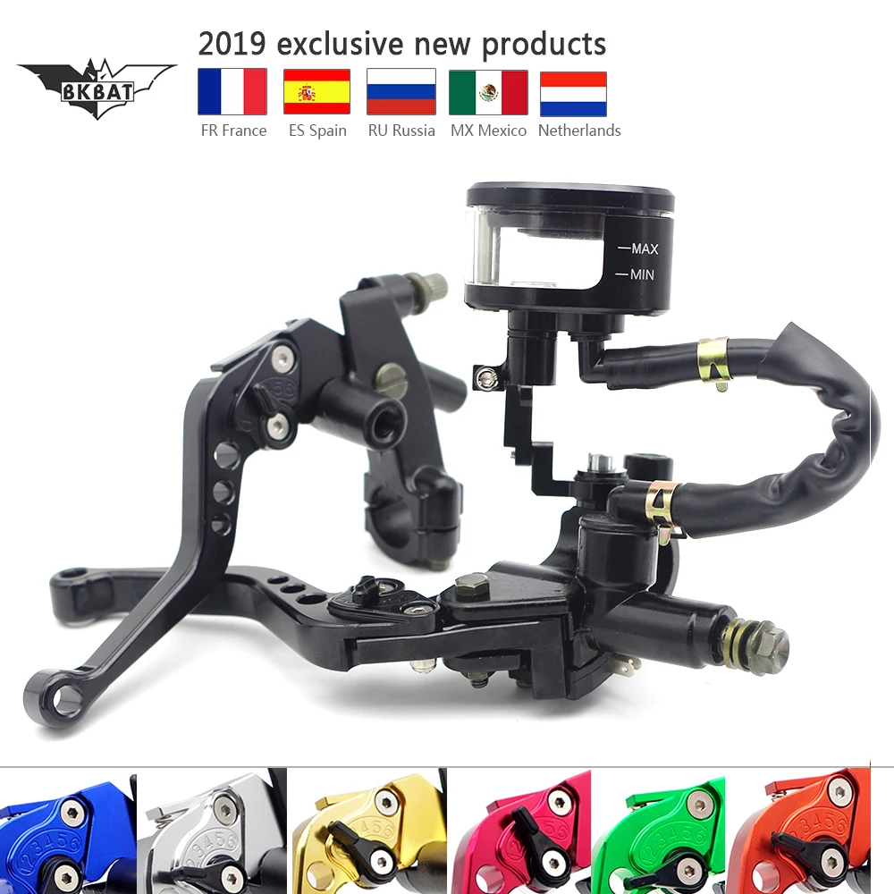 

Motorcycle Brake Clutch Levers CNC 22mm For yamaha ttr 250 bmw f800gs adventure honda dio af18 triumph street triple yamaha fz16