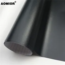 Melhor capa de Couro Textura De Couro Vinil Auto Adesivo Interior DIY Painel Folha de Envoltório de Vinil Film Car Styling Car Wrapping Vinyl
