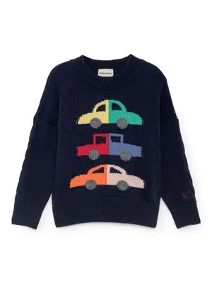 Kids Sweater Winter StRafina Boys Girls Geomatric Stripe Knitted Sweater Children Knitted Clothing Set Baby Top Cardigan