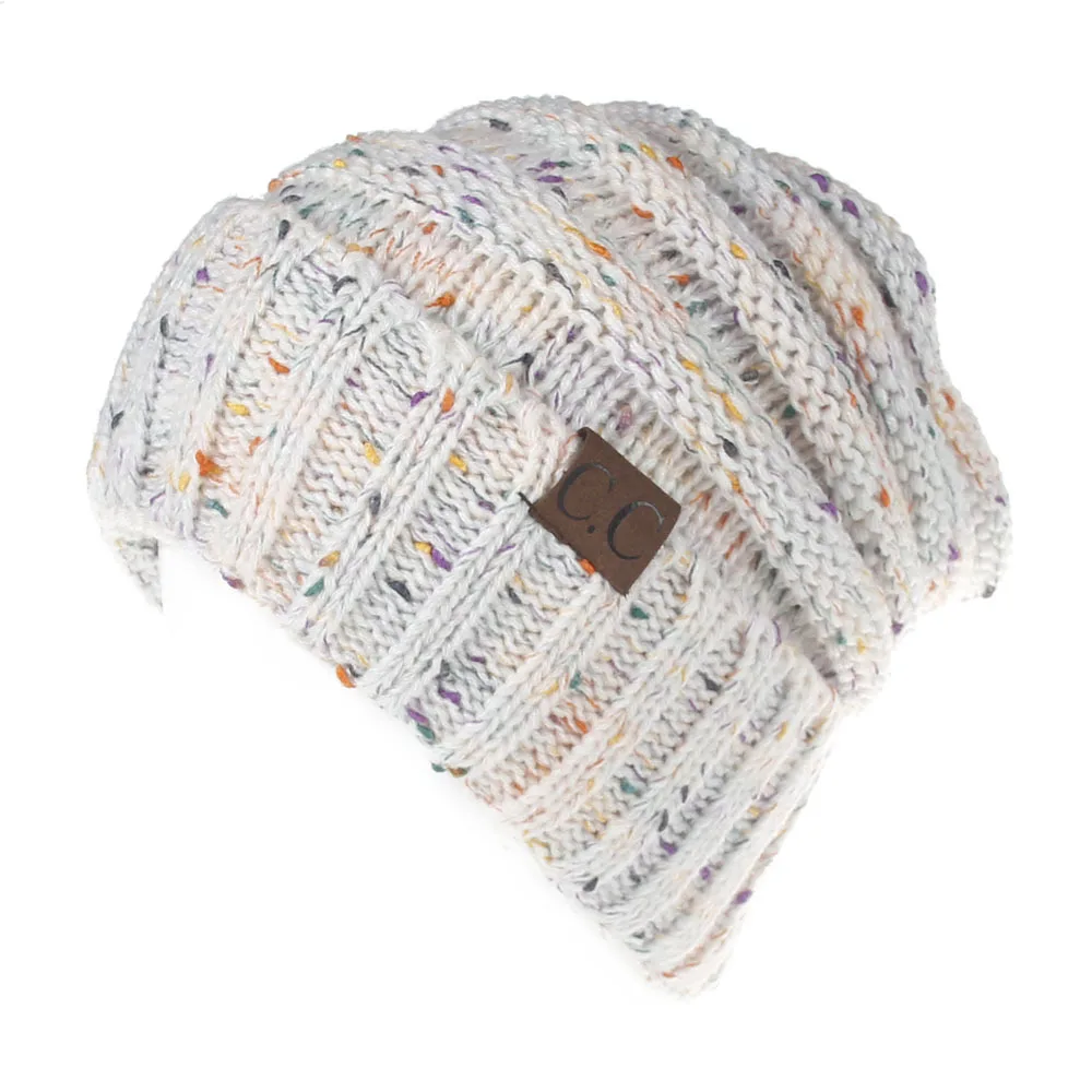 womens oversized chunky knit beanie