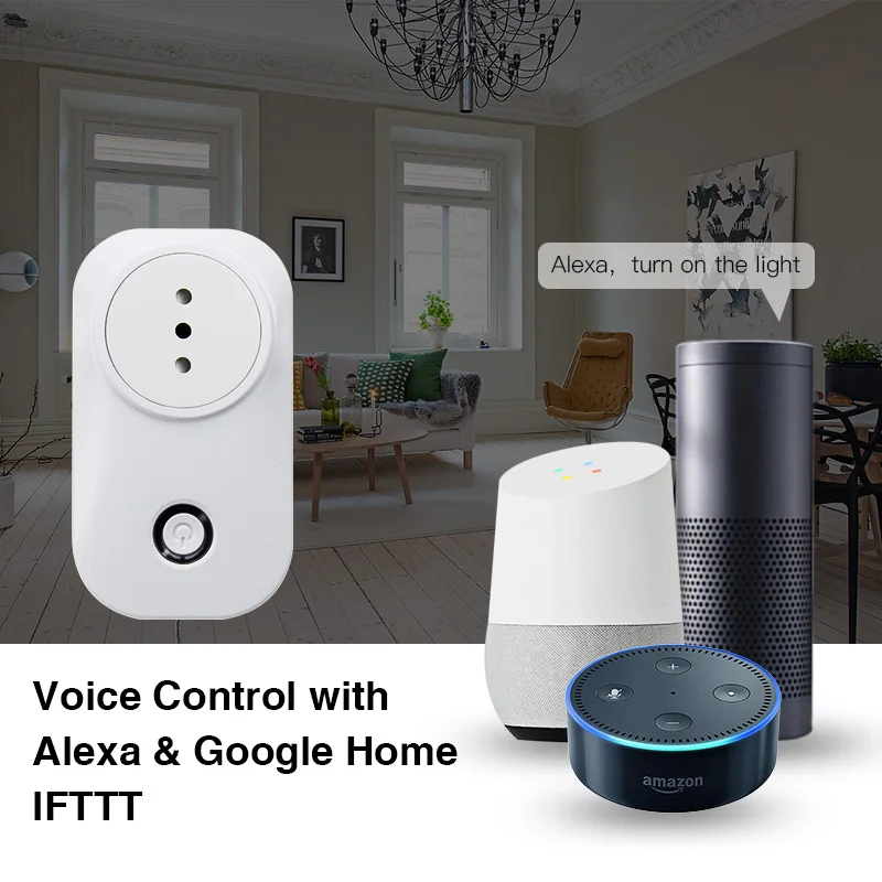 FrankEver умная вилка 10A 16A Италия Чили Wifi розетка Голосовое управление работает с Google Home Alexa IFTTT Tuya Smart life APP