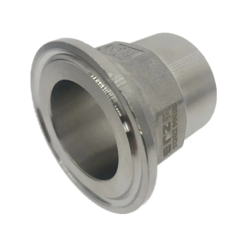 WZJG BSPT 1/" DN15-2" DN50 санитарно шестигранные резьбовые трубы соединение с сварное кольцо три зажим из нержавеющей стали SS304