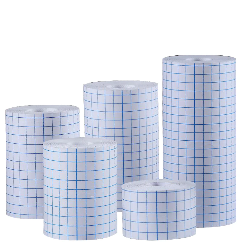 Non-woven Tape Adhesive Plaster Breathable Anti-allergic Medicinal Wound Dressing Fixation Tape Drug Patches Bandage