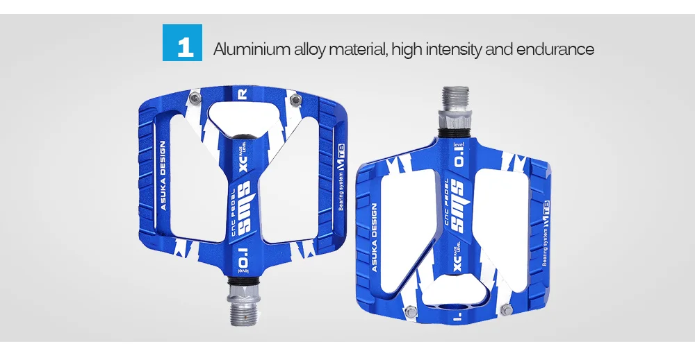SHANMASHI парные DU подшипниковые велосипедные педали сверхлегкие противоскользящие MTB Горный BMX велосипедные педали велосипедные герметичные подшипники педали