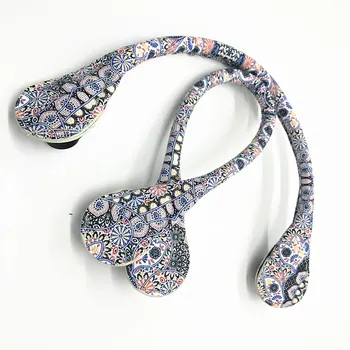 

1 pair short long handle handles for O lady EVA Silicon Rubber Waterproof bag DIY