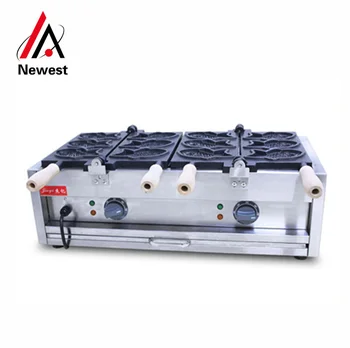 

Electric type 6 pcs Big Fish ice cream Taiyaki machine on sale,taiyaki fish waffle maker machine,fish waffle machines