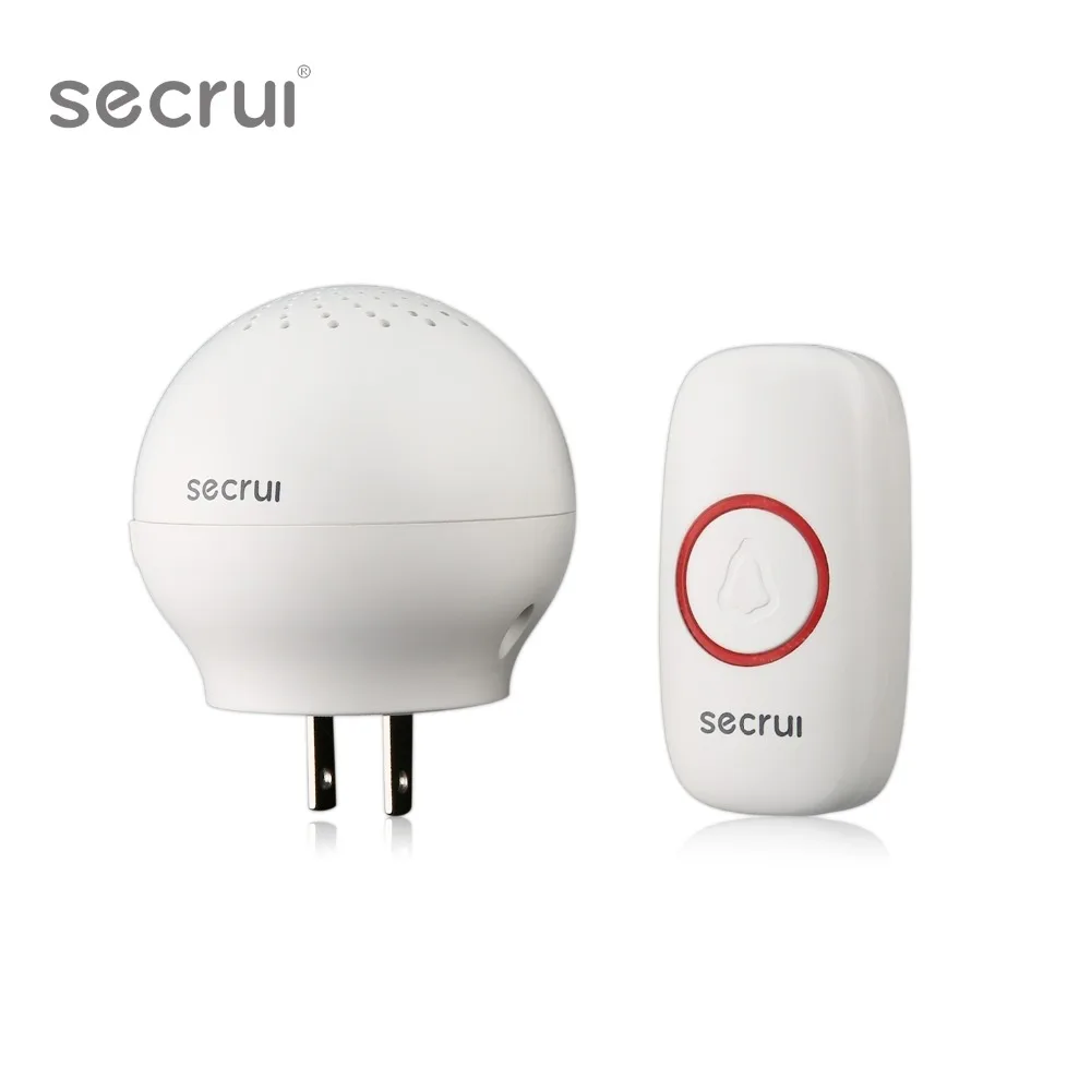 

SECRUI M522 Wireless Doorbell NO-Battery Wall Plug-in Cordless Waterproof Smart Home Welcome with 52 Songs Chimes Easy Install