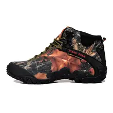 Unisex Camouflage Outdoor Scarpe Trekking Hiking Boots Shoes Sneakers For Women And Men Sport Climbing Mountain Boots Shoes